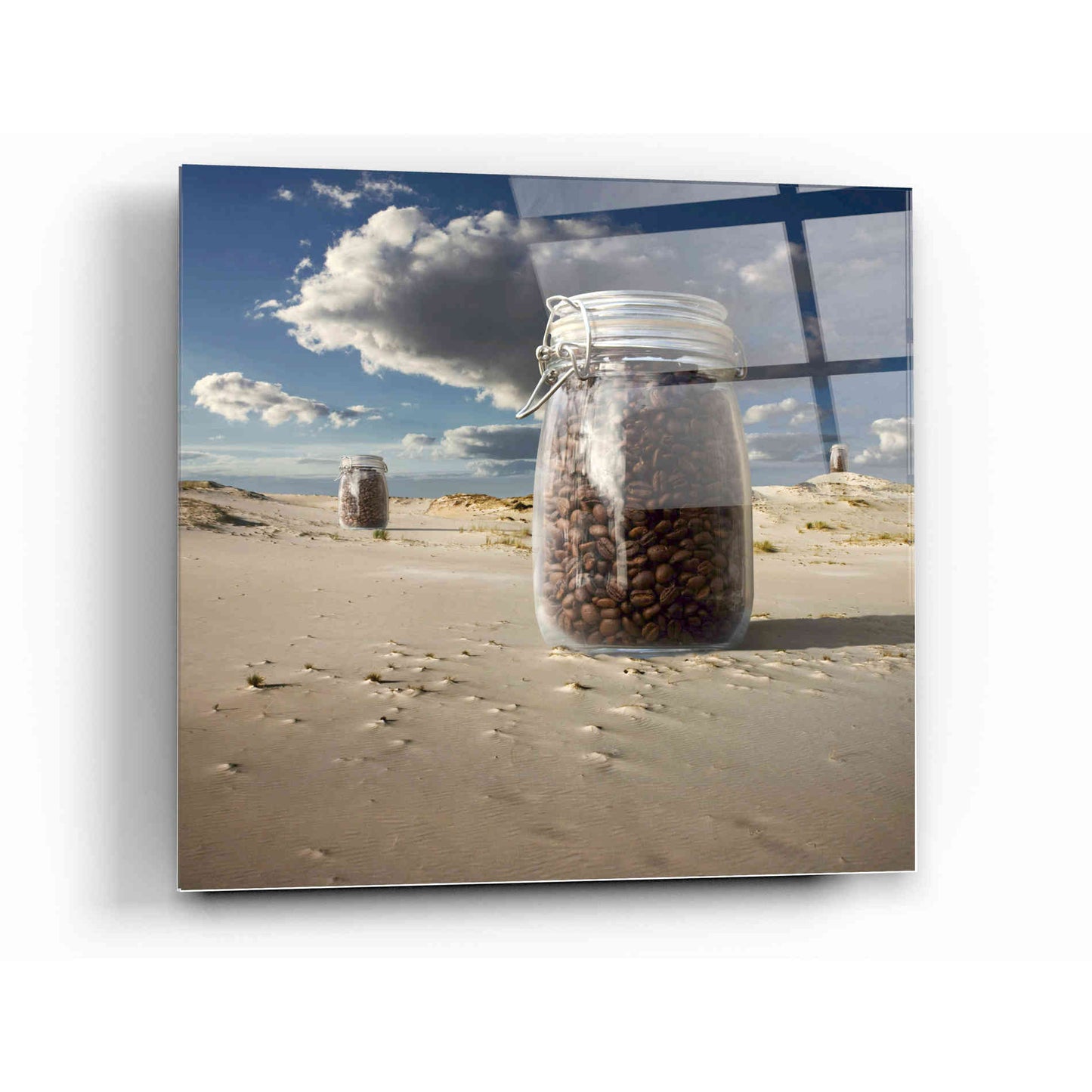 Epic Art 'Coffee' by Dariusz Klimczak, Acrylic Glass Wall Art,12x12