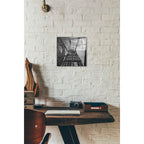 Epic Art 'Black Bridge' by Dariusz Klimczak, Acrylic Glass Wall Art,12x12