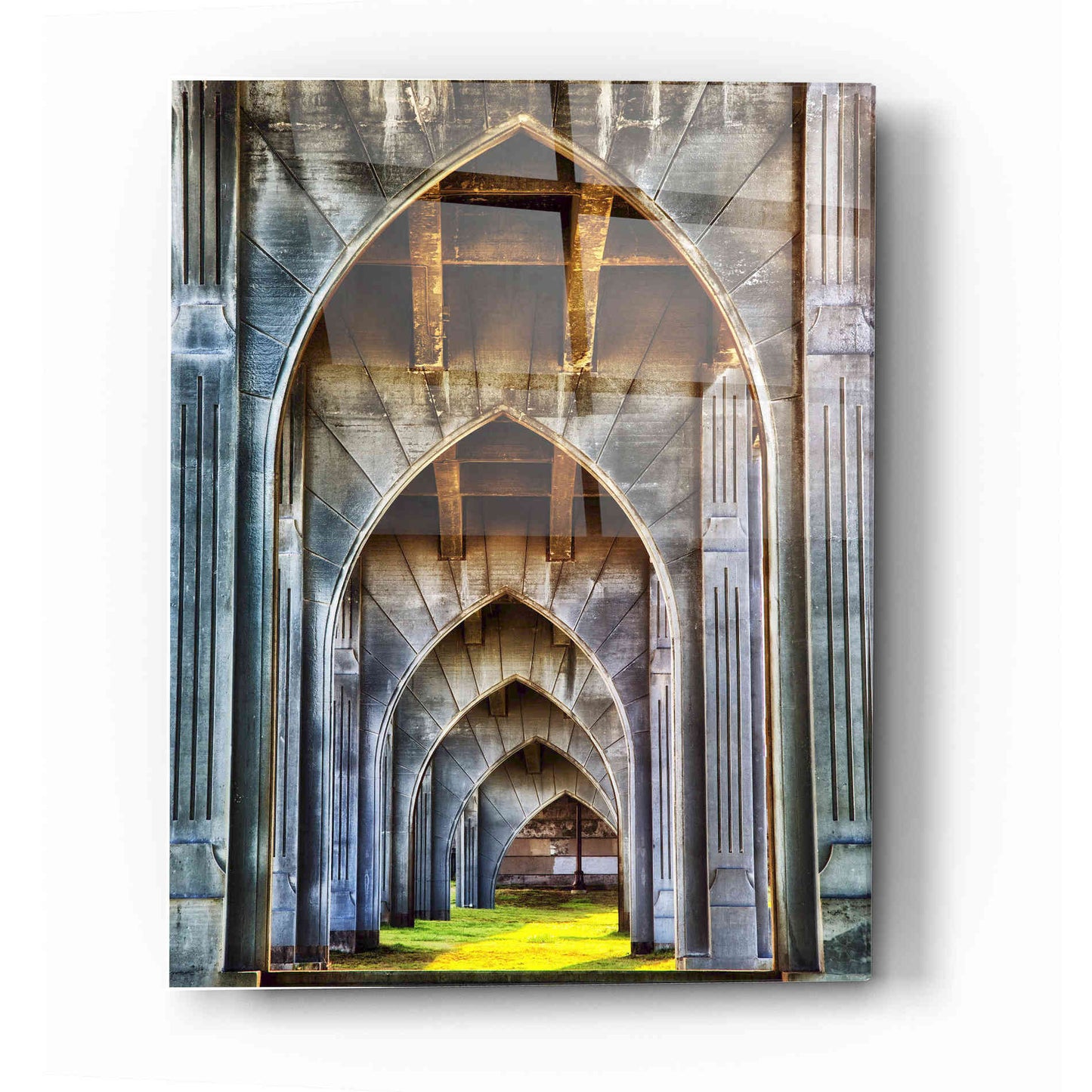 Epic Art "Arches" by Darren White, Acrylic Glass Wall Art,12x16