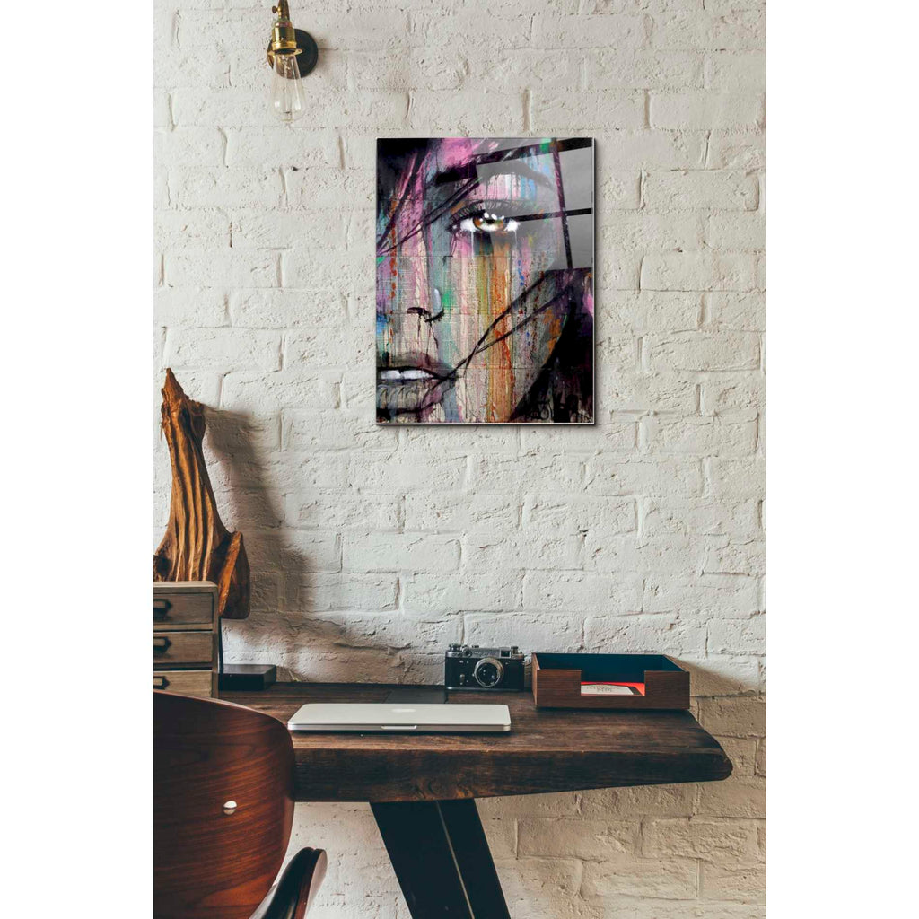 Epic Art 'Merge' by Loui Jover, Acrylic Glass Wall Art,12x16
