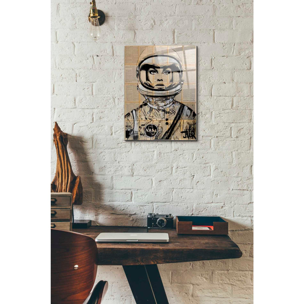 Epic Art 'Orbit' by Loui Jover, Acrylic Glass Wall Art,12x16
