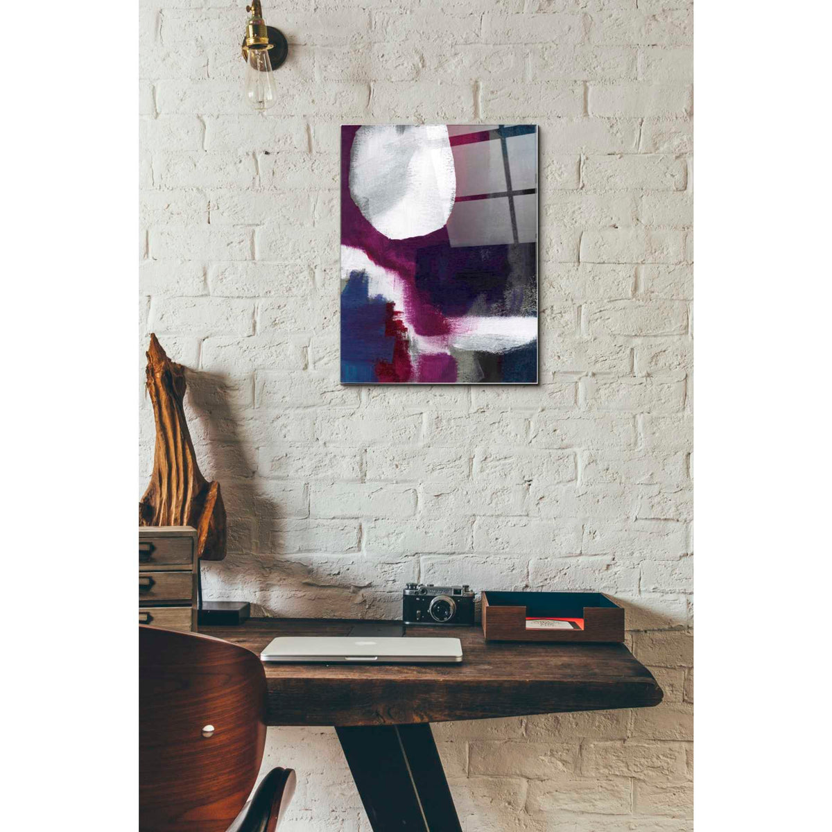 Epic Art 'Castle Rock' by Linda Woods, Acrylic Glass Wall Art,12x16