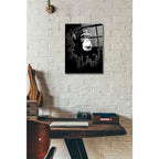Epic Art 'Monkey Business Black' by Nicklas Gustafsson, Acrylic Glass Wall Art,12x16