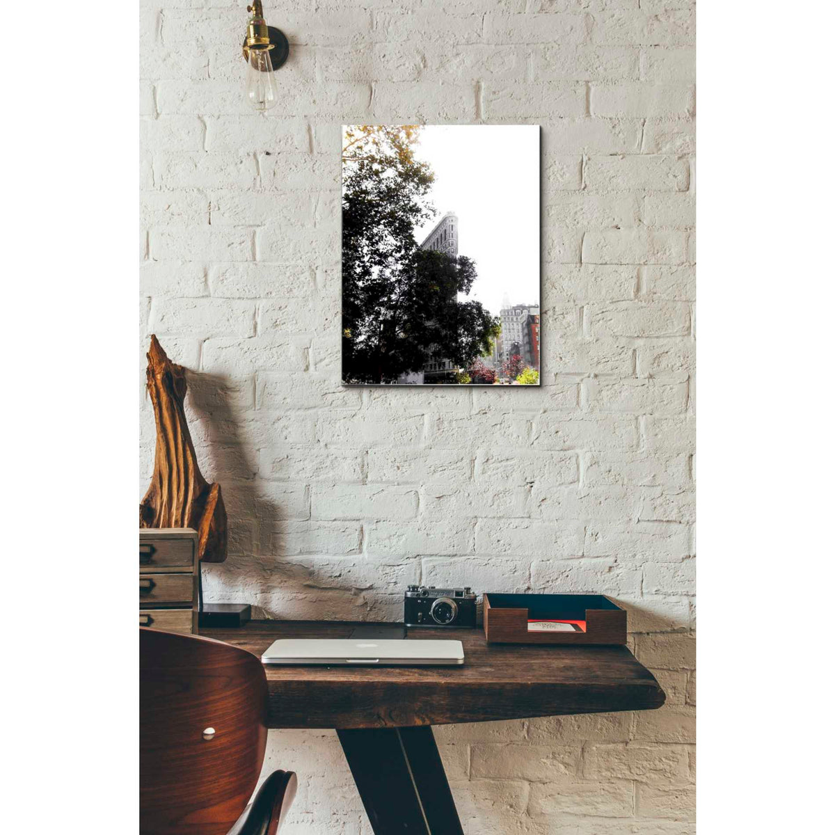 Epic Art 'Flatiron Autumn' by Nicklas Gustafsson, Acrylic Glass Wall Art,12x16