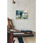 Epic Art 'Jasper Lagoon' by Silvia Vassileva, Acrylic Glass Wall Art,12x16