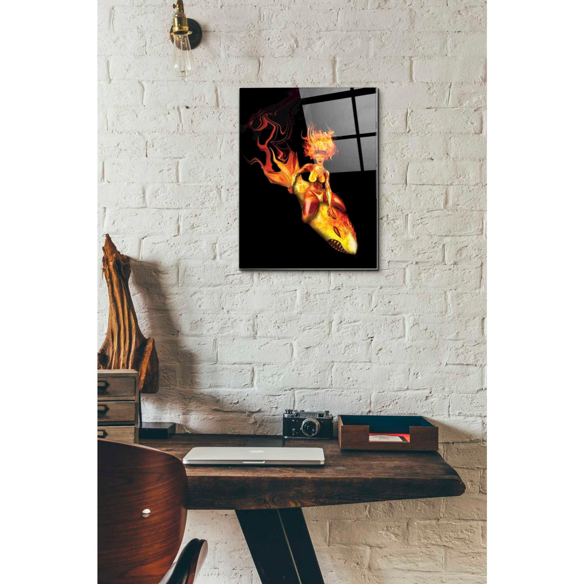 Epic Art 'Bombs Away' by Michael Stewart, Acrylic Glass Wall Art,12x16