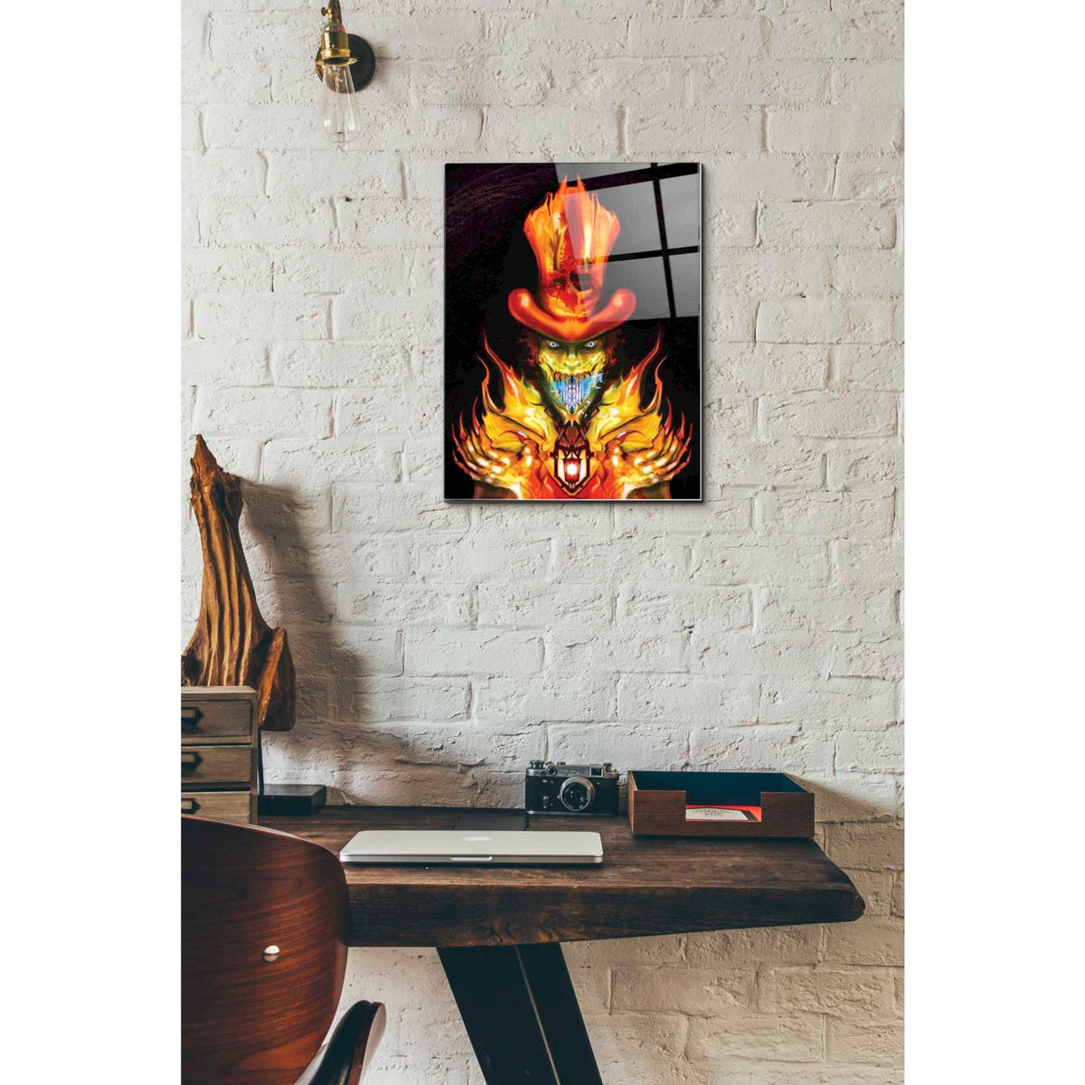Epic Art 'Spring Heel Jack' by Michael Stewart, Acrylic Glass Wall Art,12x16