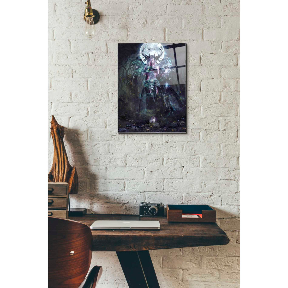 Epic Art "The Dreamcatcher" by Cameron Gray, Acrylic Glass Wall Art,12x16