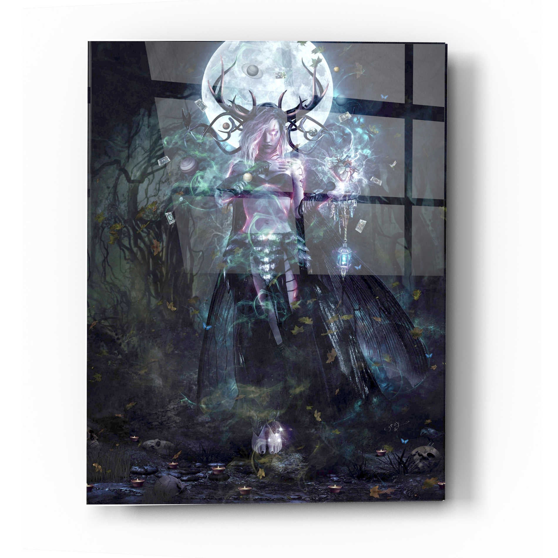 Epic Art "The Dreamcatcher" by Cameron Gray, Acrylic Glass Wall Art,12x16