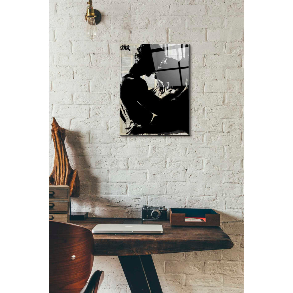 Epic Art 'Connection 2' by Loui Jover, Acrylic Glass Wall Art,12 x 16