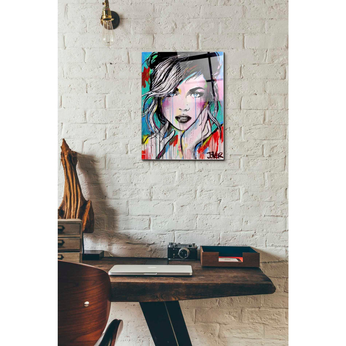 Epic Art 'Forever' by Loui Jover, Acrylic Glass Wall Art,12 x 16