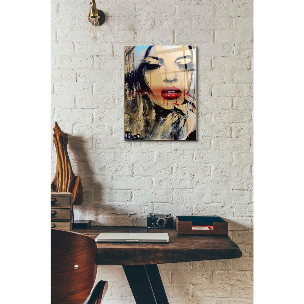 Epic Art 'Gloss' by Loui Jover, Acrylic Glass Wall Art,12 x 16