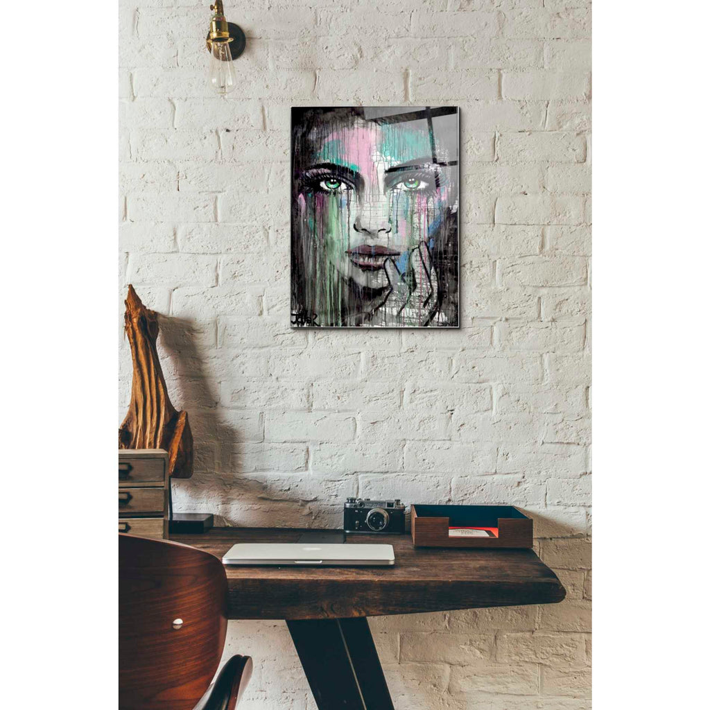 Epic Art 'New Muse' by Loui Jover, Acrylic Glass Wall Art,12 x 16