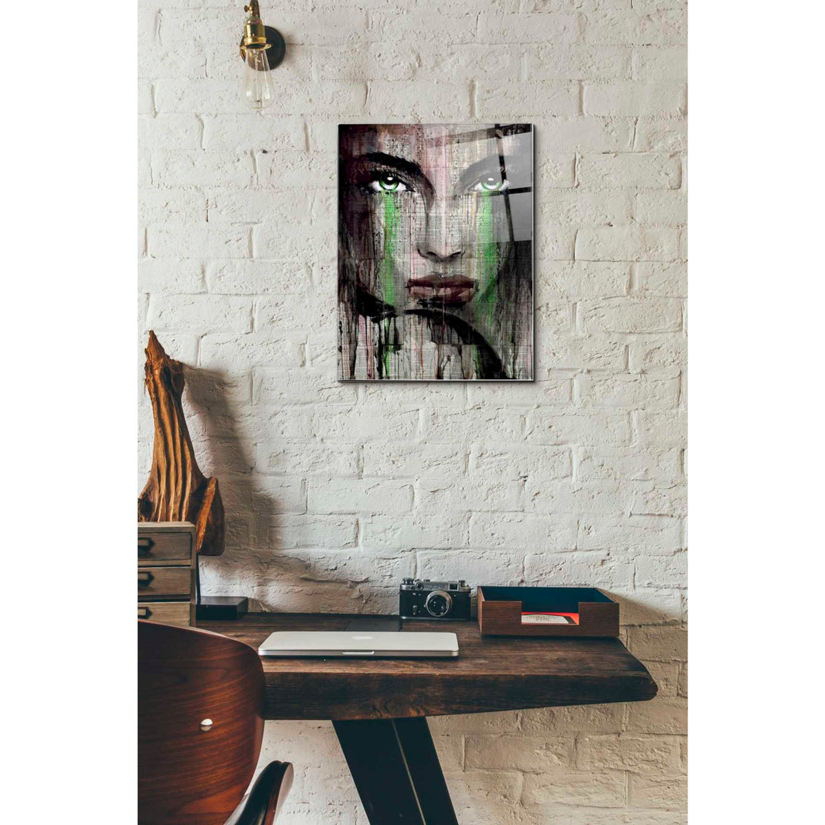 Epic Art 'Nordica' by Loui Jover, Acrylic Glass Wall Art,12 x 16