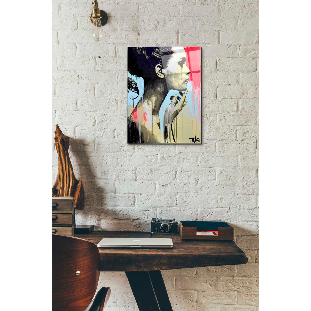 Epic Art 'Perhaps' by Loui Jover, Acrylic Glass Wall Art,12 x 16