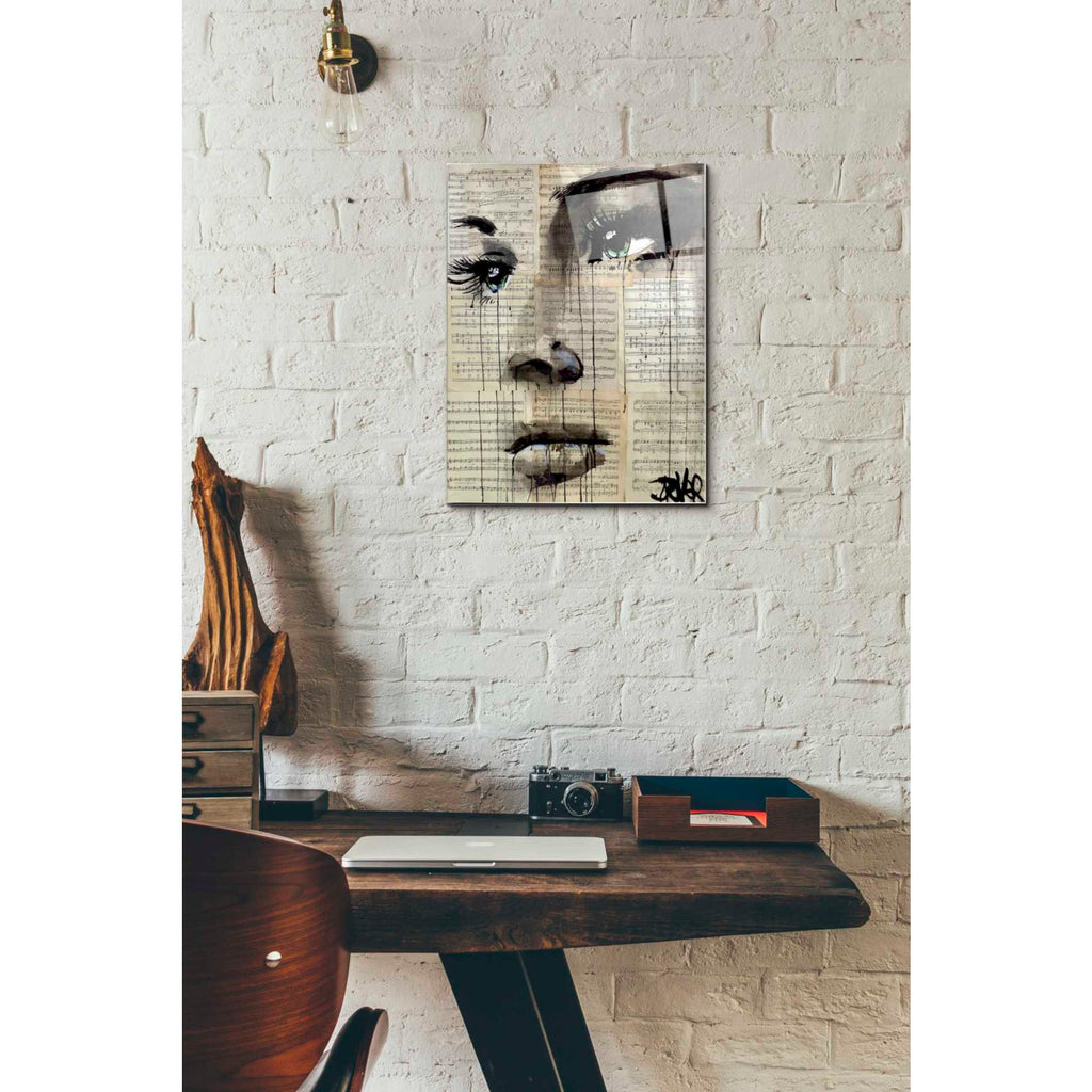 Epic Art 'Shore' by Loui Jover, Acrylic Glass Wall Art,12 x 16