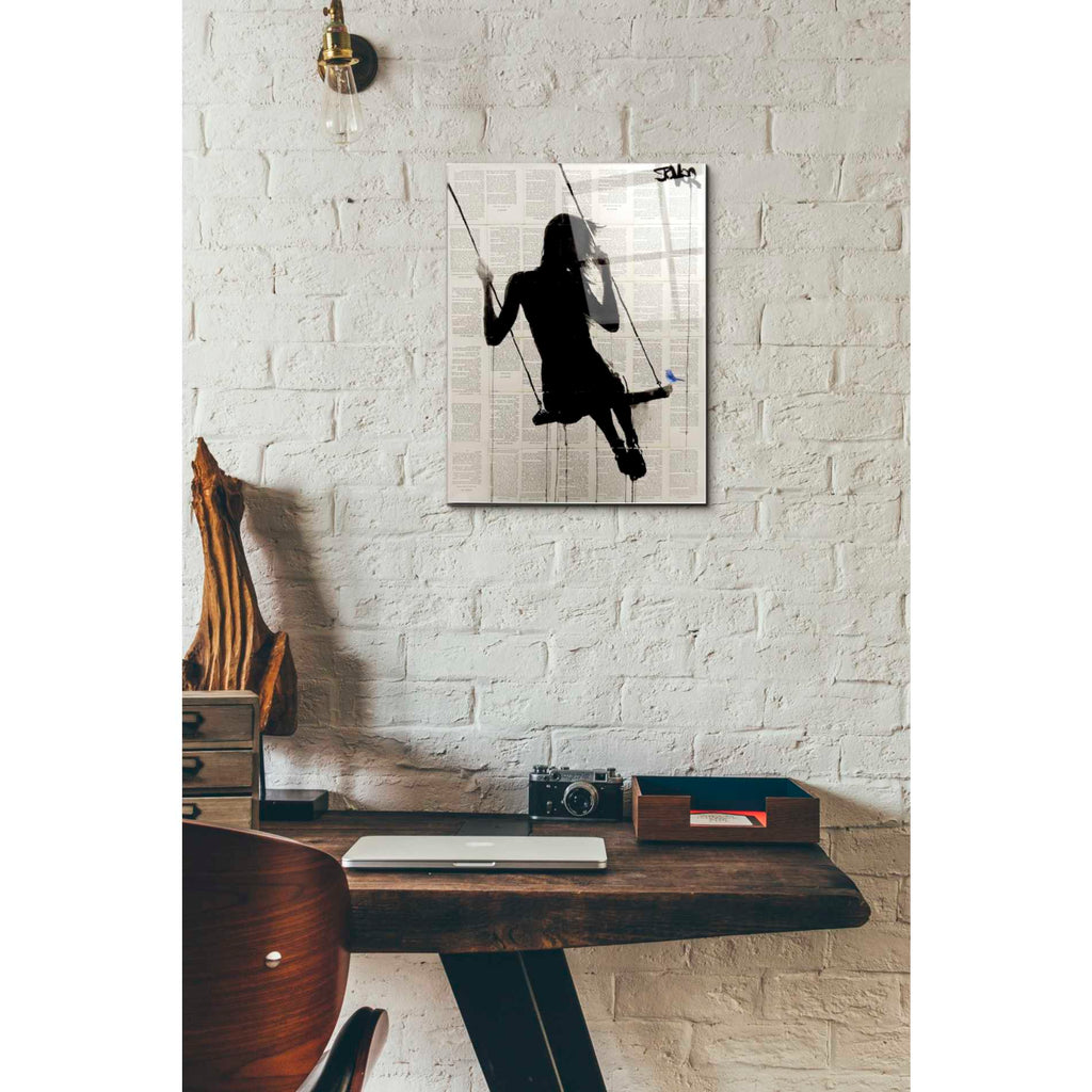 Epic Art 'The Freedom of Sometimes' by Loui Jover, Acrylic Glass Wall Art,12 x 16