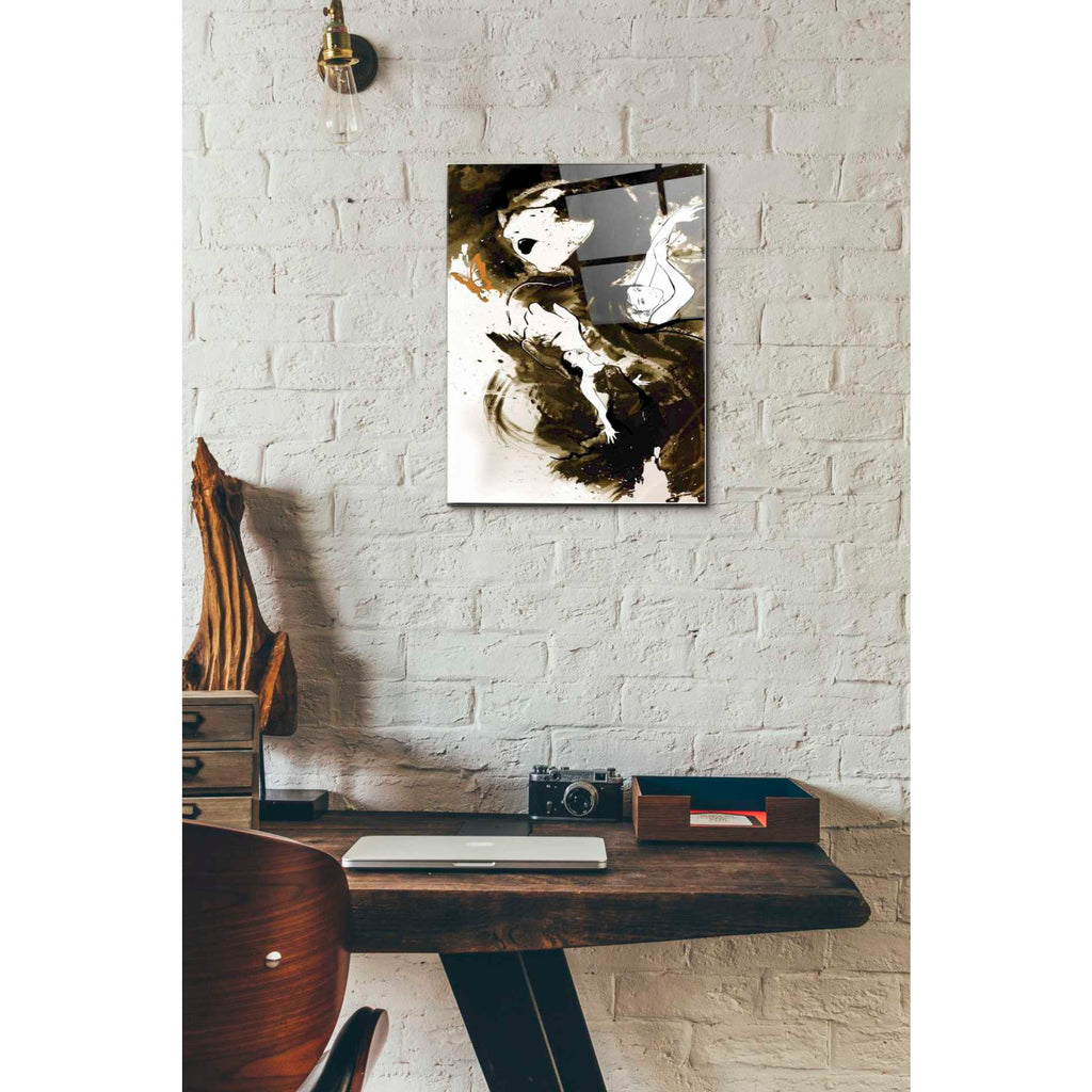 Epic Art 'Fury Fidelity Fate' by Jonathan Lam, Acrylic Glass Wall Art,12x16