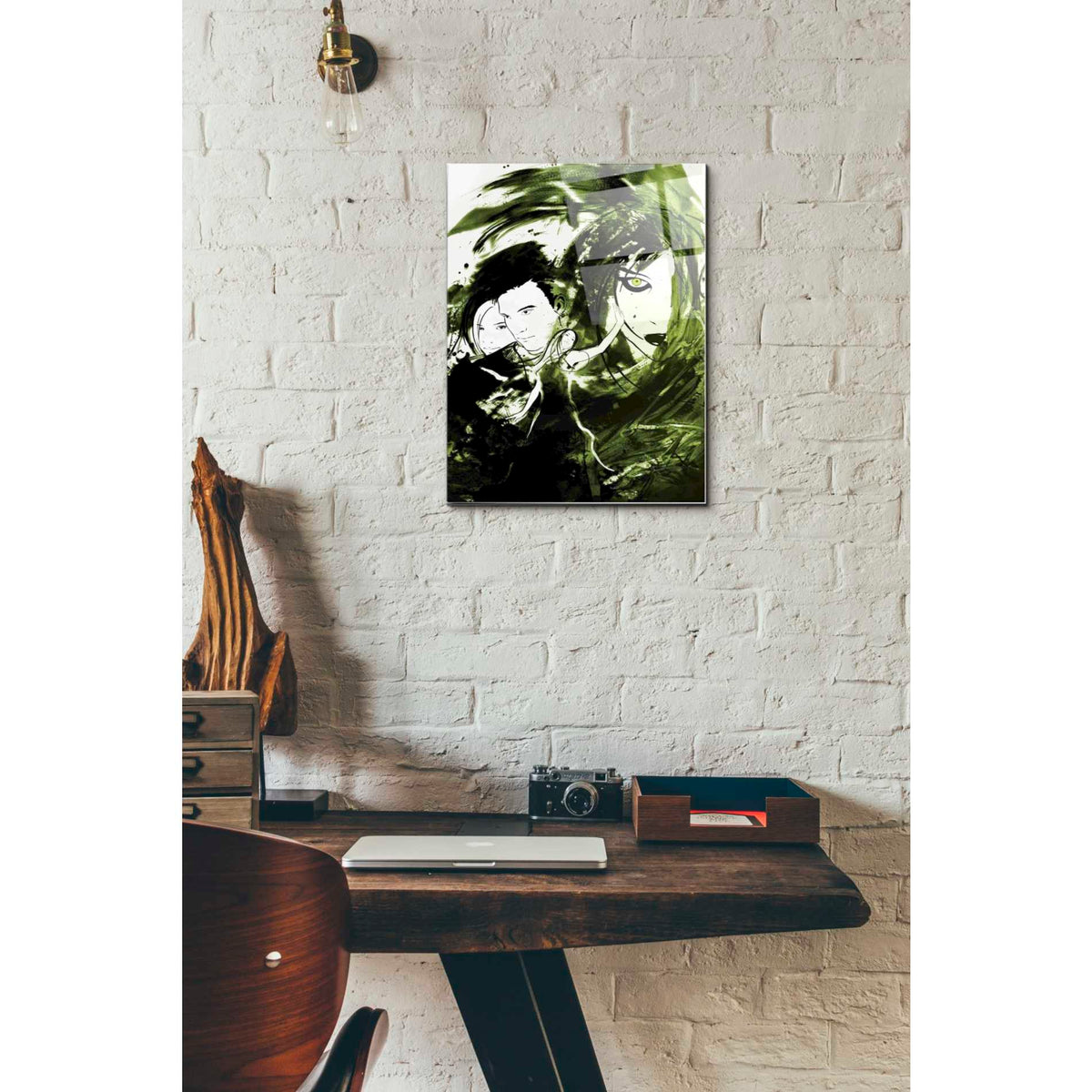 Epic Art 'Brutality Betrayal Beauty' by Jonathan Lam, Acrylic Glass Wall Art,12x16