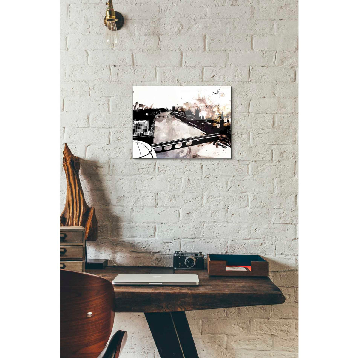 Epic Art 'London Landscape' by Jonathan Lam, Acrylic Glass Wall Art,12x16