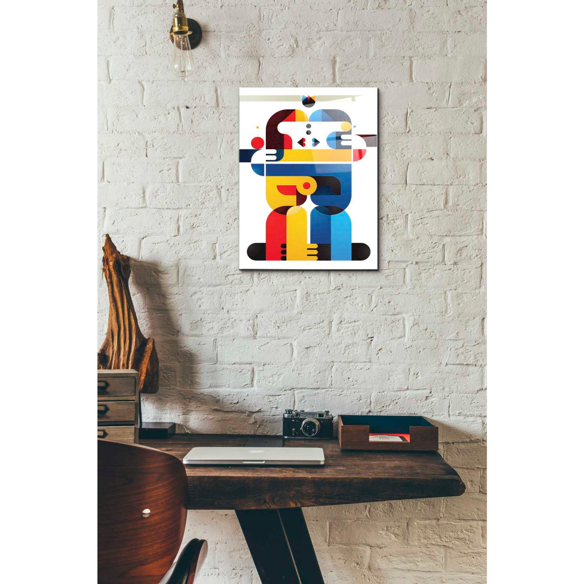 Epic Art 'The Kiss' by Antony Squizzato, Acrylic Glass Wall Art,12 x 16