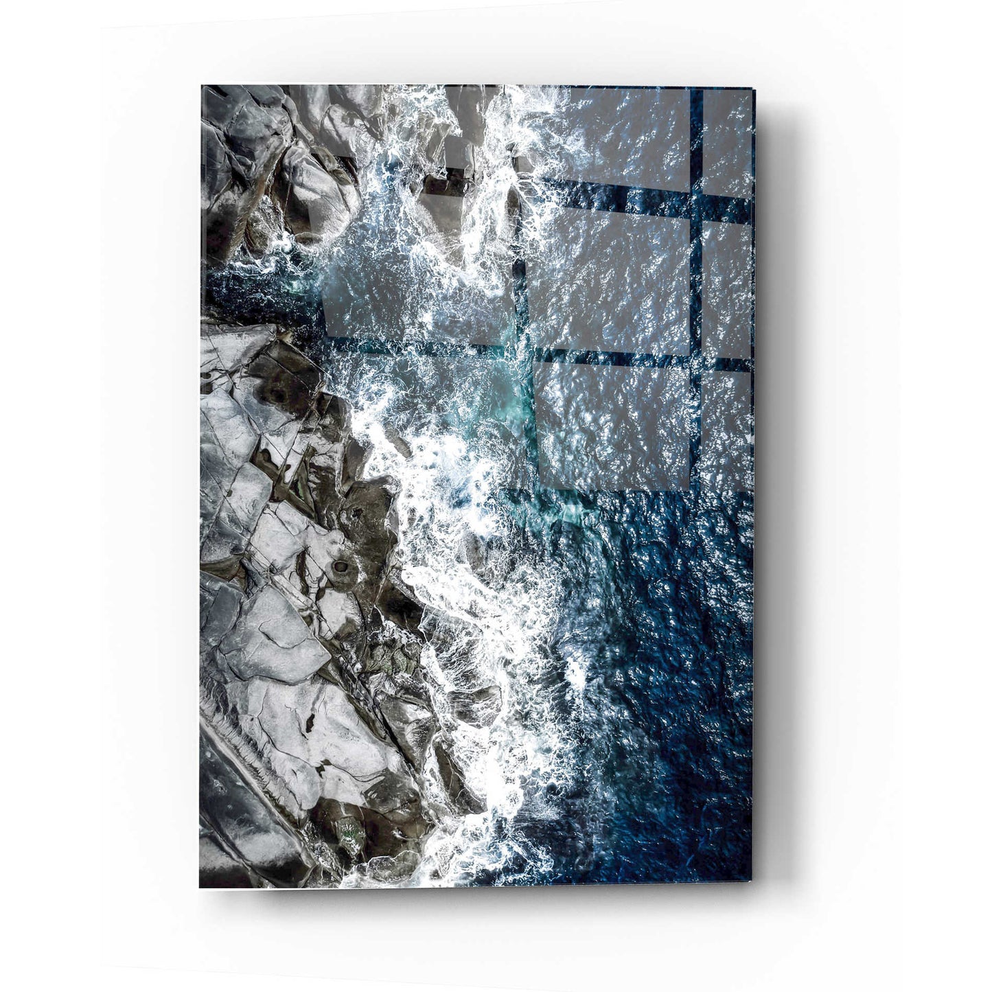 Epic Art 'Skagerrak Coastline' by Nicklas Gustafsson, Acrylic Glass Wall Art,12x16