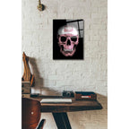 Epic Art 'Polish Skull' by Nicklas Gustafsson, Acrylic Glass Wall Art,12x16