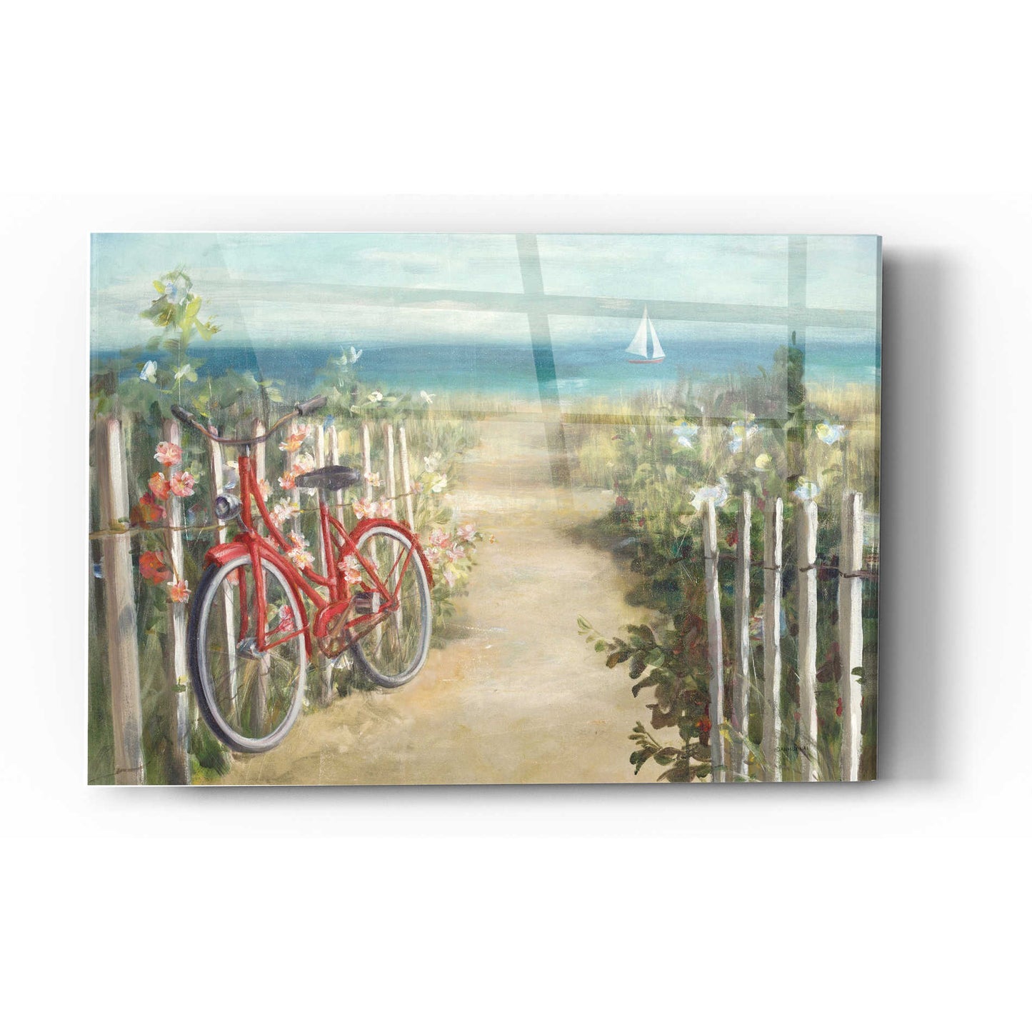 Epic Art 'Summer Ride Crop' by Danhui Nai, Acrylic Glass Wall Art,12 x 16