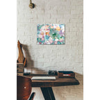 Epic Art 'Succulent Florals Crop' by Danhui Nai, Acrylic Glass Wall Art,12 x 16