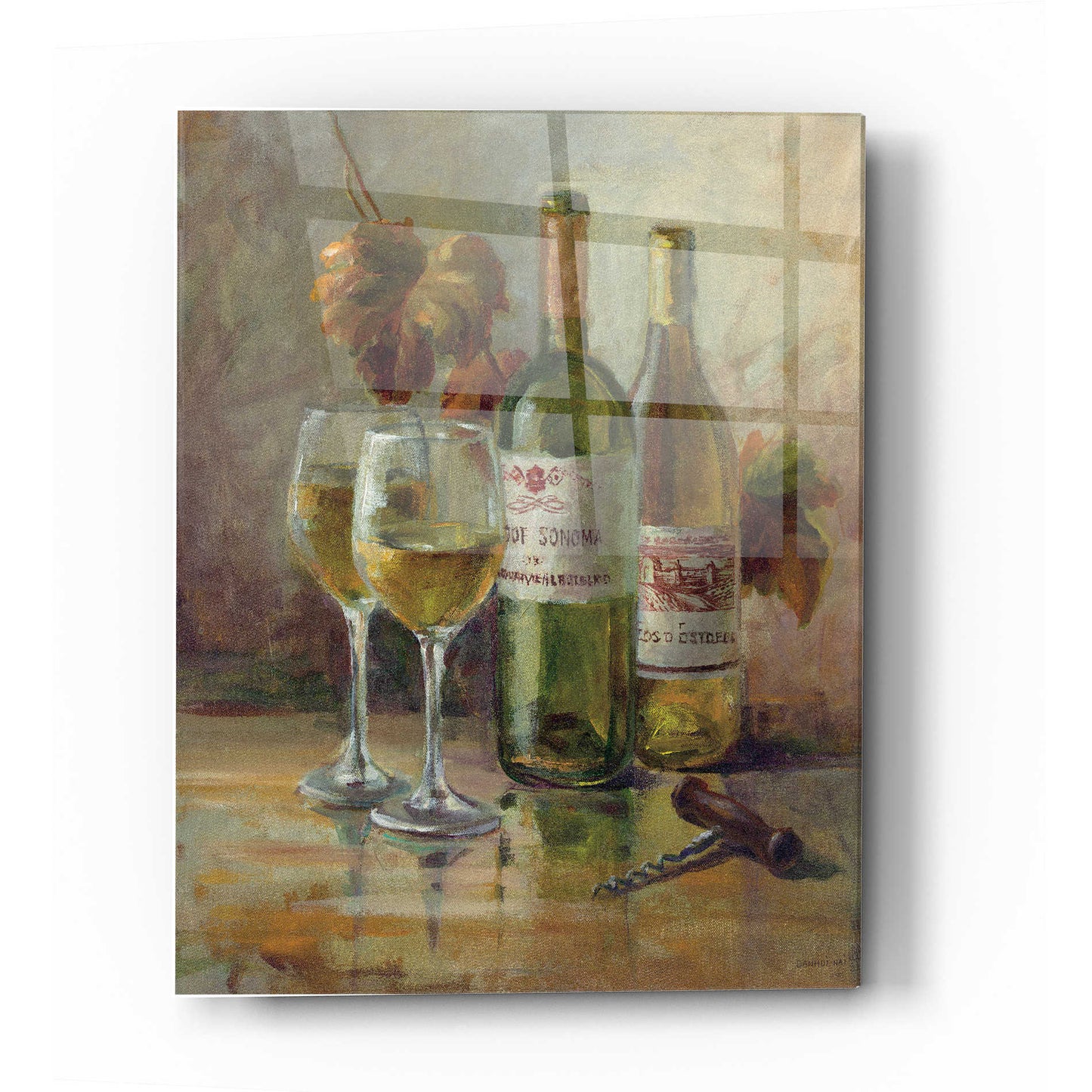 Epic Art 'Opening the Wine II' by Danhui Nai, Acrylic Glass Wall Art,12 x 16
