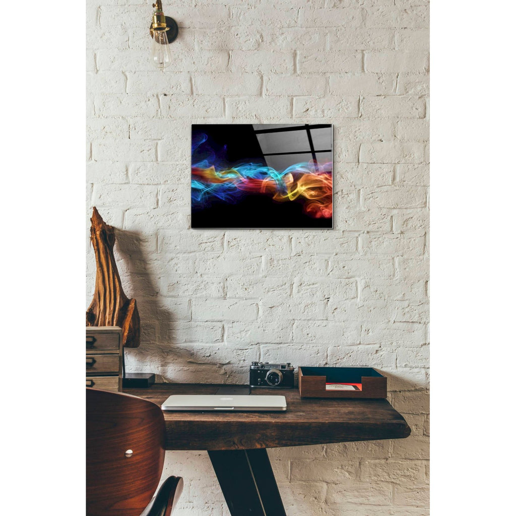 Epic Art 'Dynamic Haze' Acrylic Glass Wall Art,12x16