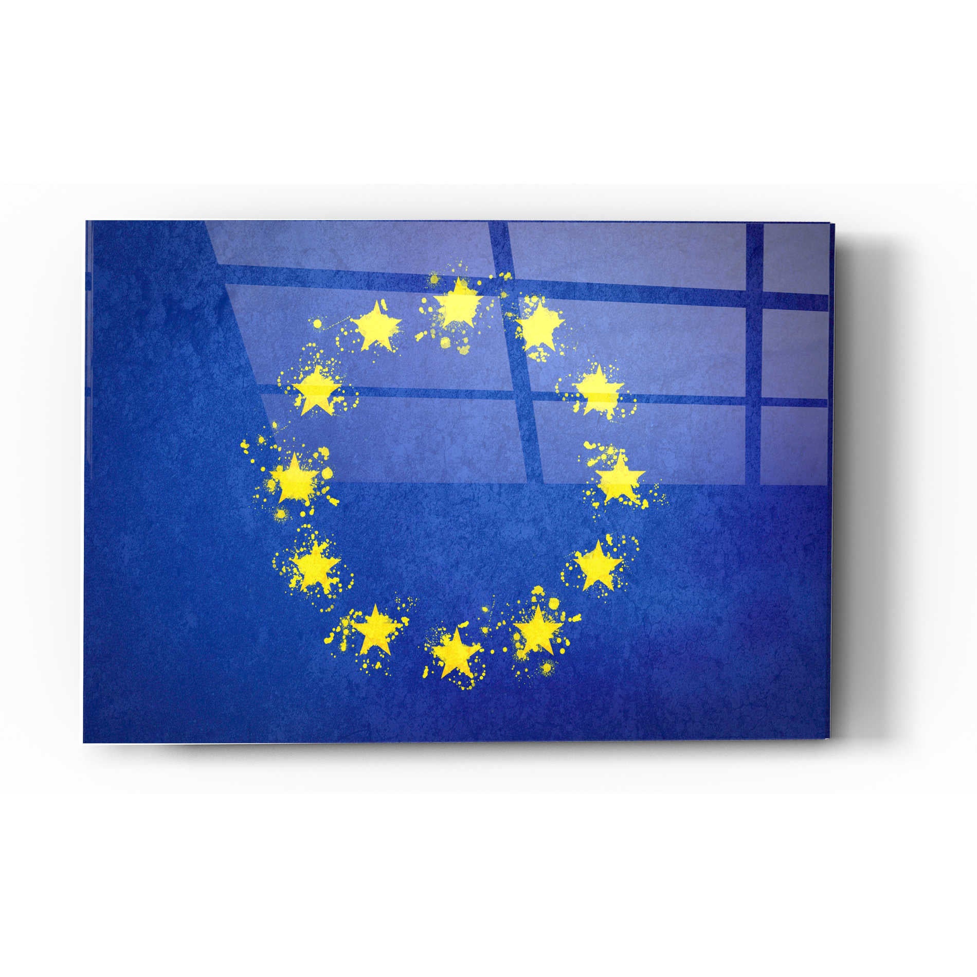 Epic Art "European Union" Acrylic Glass Wall Art,12 x 16