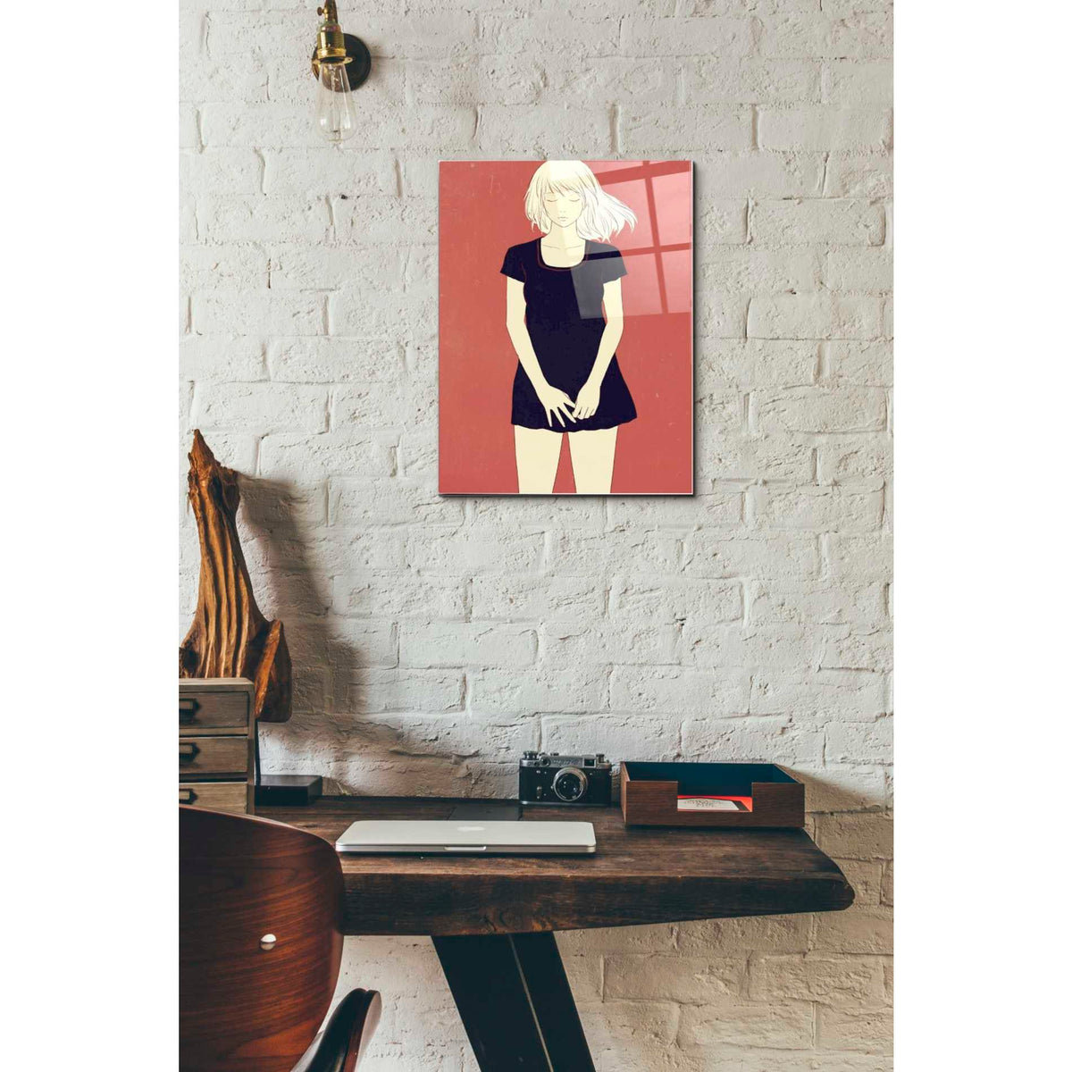 Epic Art 'Meditation' by Sai Tamiya, Acrylic Glass Wall Art,12x16