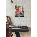Epic Art 'IT'S HANGING IN THE AIR' by DB Waterman, Acrylic Glass Wall Art,12x16