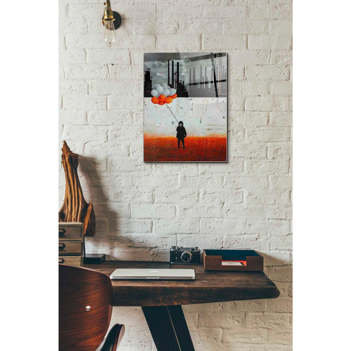 Epic Art 'LIFE ME UP II' by DB Waterman, Acrylic Glass Wall Art,12x16