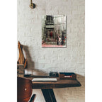 Epic Art 'FIRST GRAFFITI' by DB Waterman, Acrylic Glass Wall Art,12x16