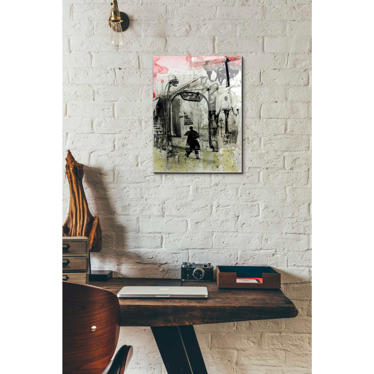 Epic Art 'RUSH HOUR' by DB Waterman, Acrylic Glass Wall Art,12x16