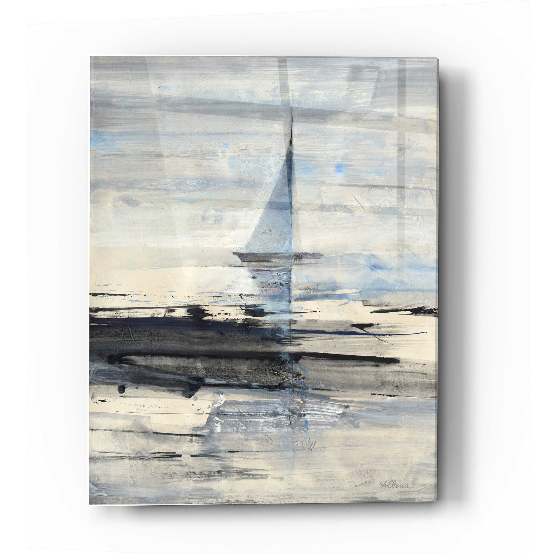 Epic Art 'Sailing' by Albena Hristova, Acrylic Glass Wall Art,12x16