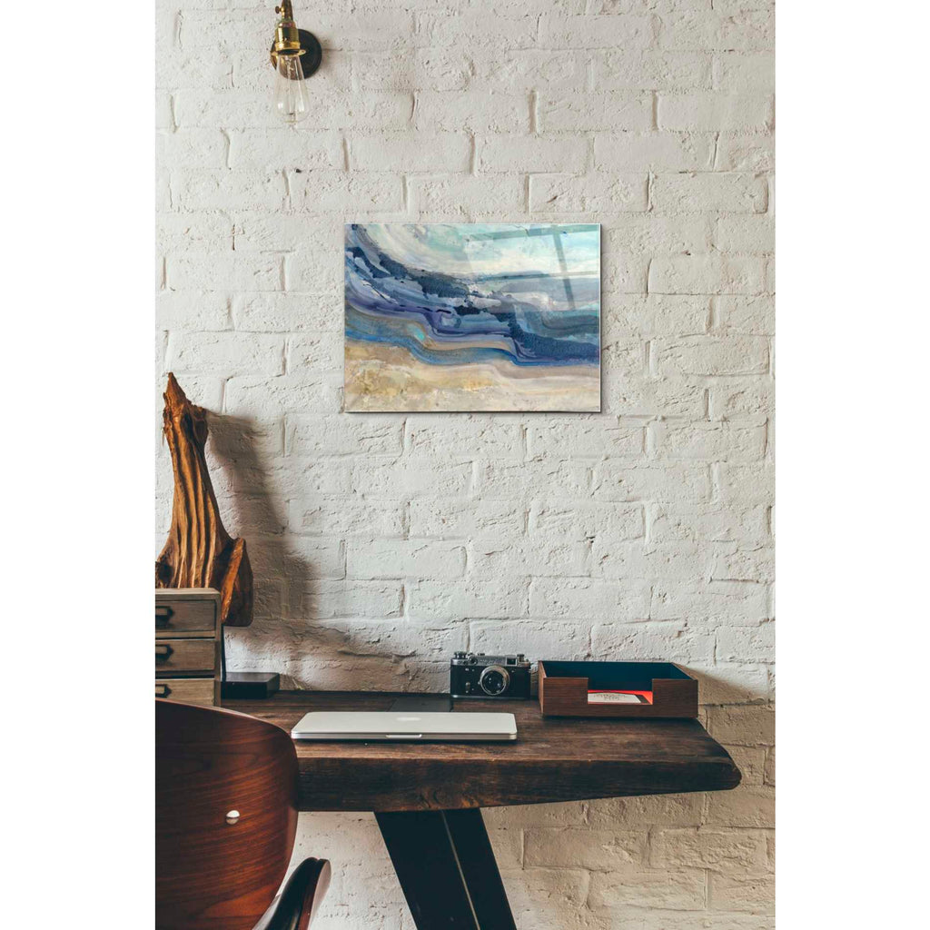 Epic Art 'Currents' by Albena Hristova, Acrylic Glass Wall Art,12x16