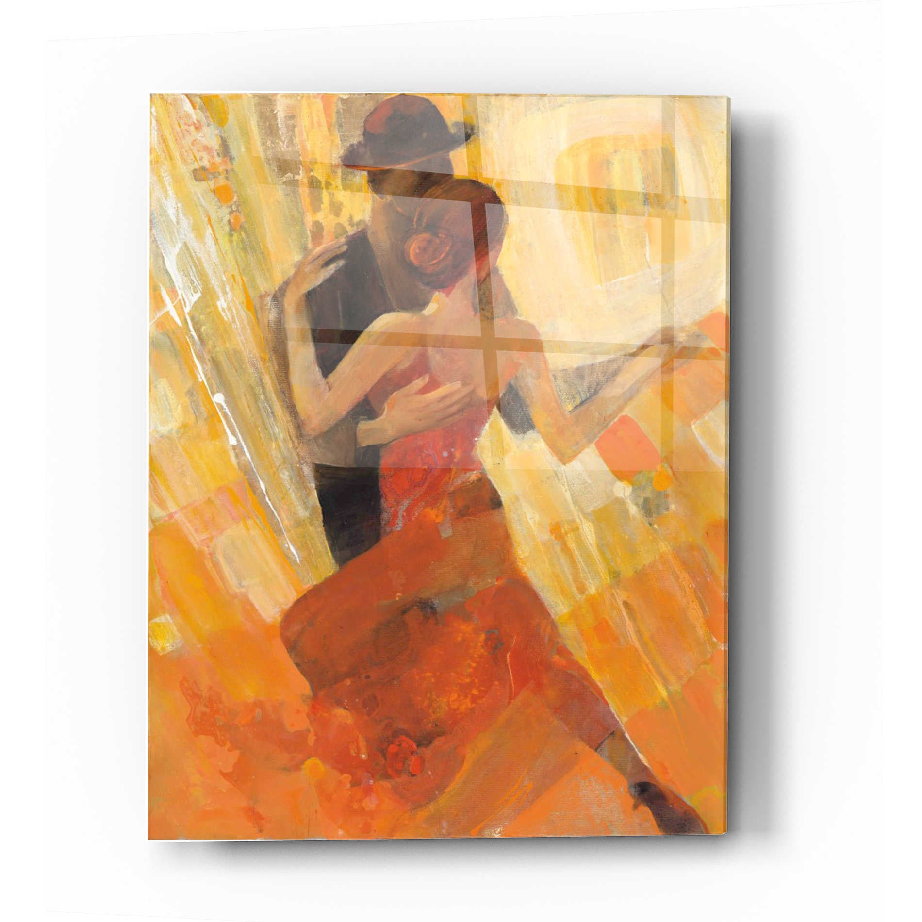 Epic Art 'Tango' by Albena Hristova, Acrylic Glass Wall Art,12x16