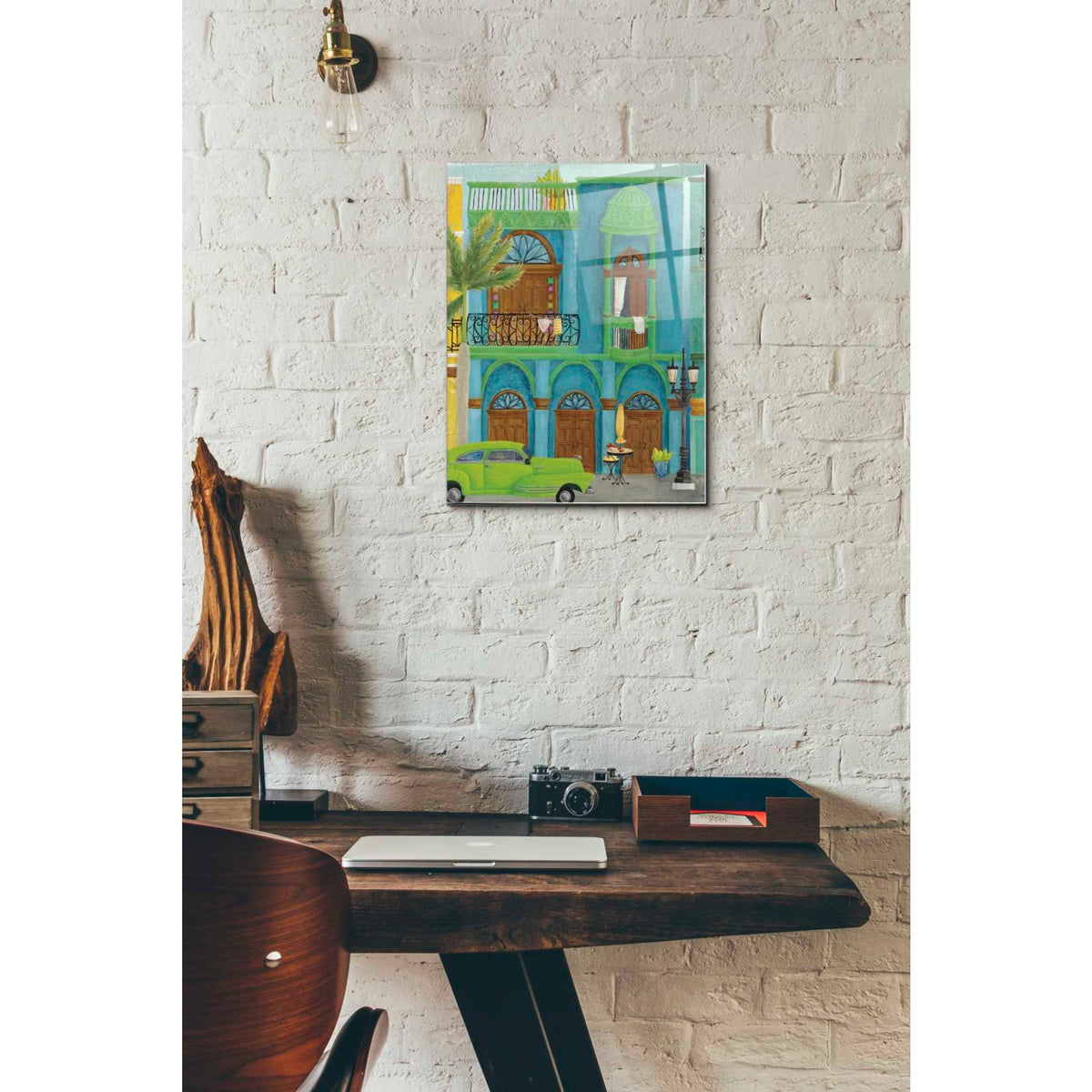 Epic Art 'Havana IV' by Elyse DeNeige, Acrylic Glass Wall Art,12 x 16