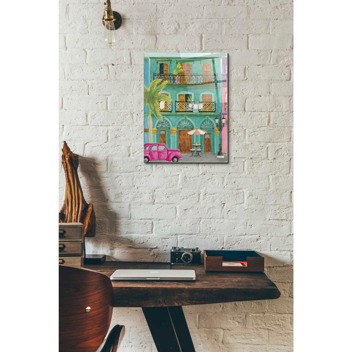 Epic Art 'Havana III' by Elyse DeNeige, Acrylic Glass Wall Art,12 x 16