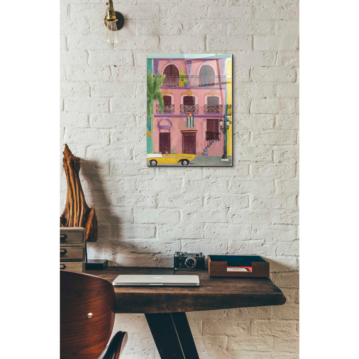 Epic Art 'Havana II' by Elyse DeNeige, Acrylic Glass Wall Art,12 x 16