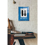Epic Art 'Iconic NYC V' by Michael Mullan, Acrylic Glass Wall Art,12 x 16