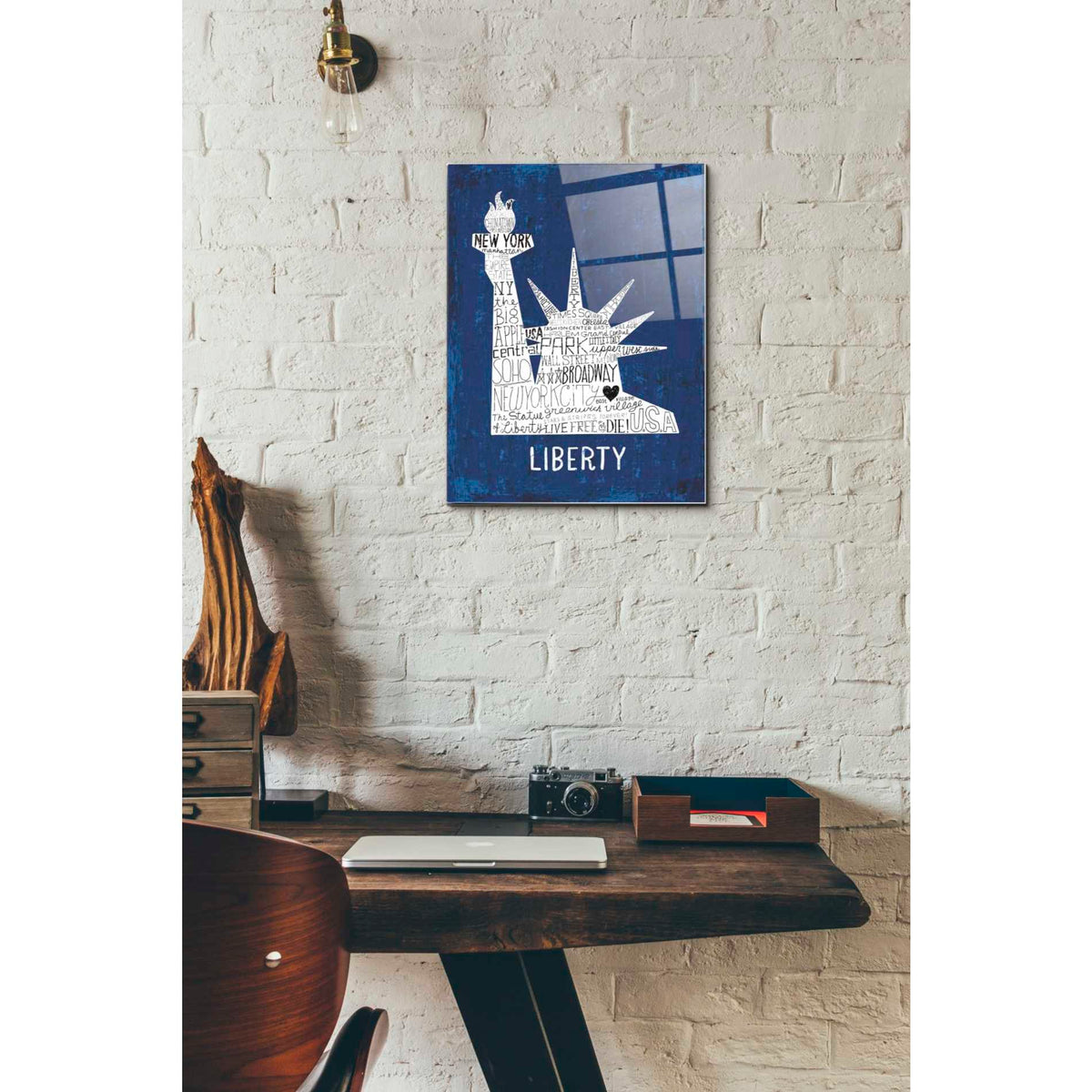 Epic Art 'Iconic NYC II' by Michael Mullan, Acrylic Glass Wall Art,12 x 16