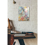 Epic Art 'Graffiti Love' by Danhui Nai, Acrylic Glass Wall Art,12x16