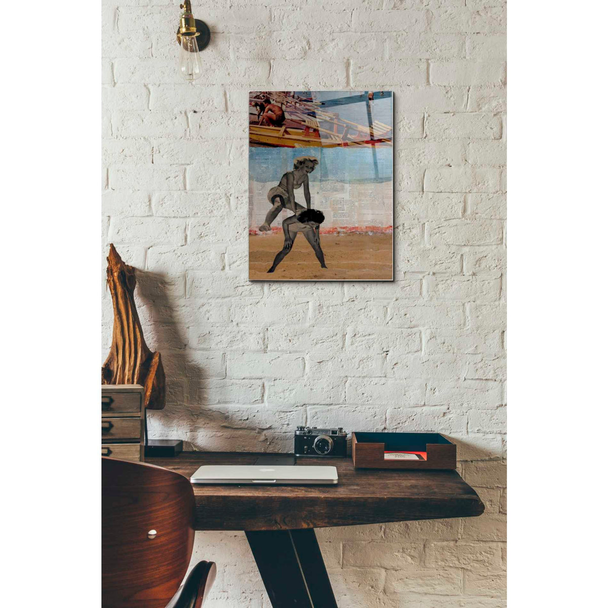 Epic Art 'SWEET INNOCENCE' by DB Waterman, Acrylic Glass Wall Art,12x16