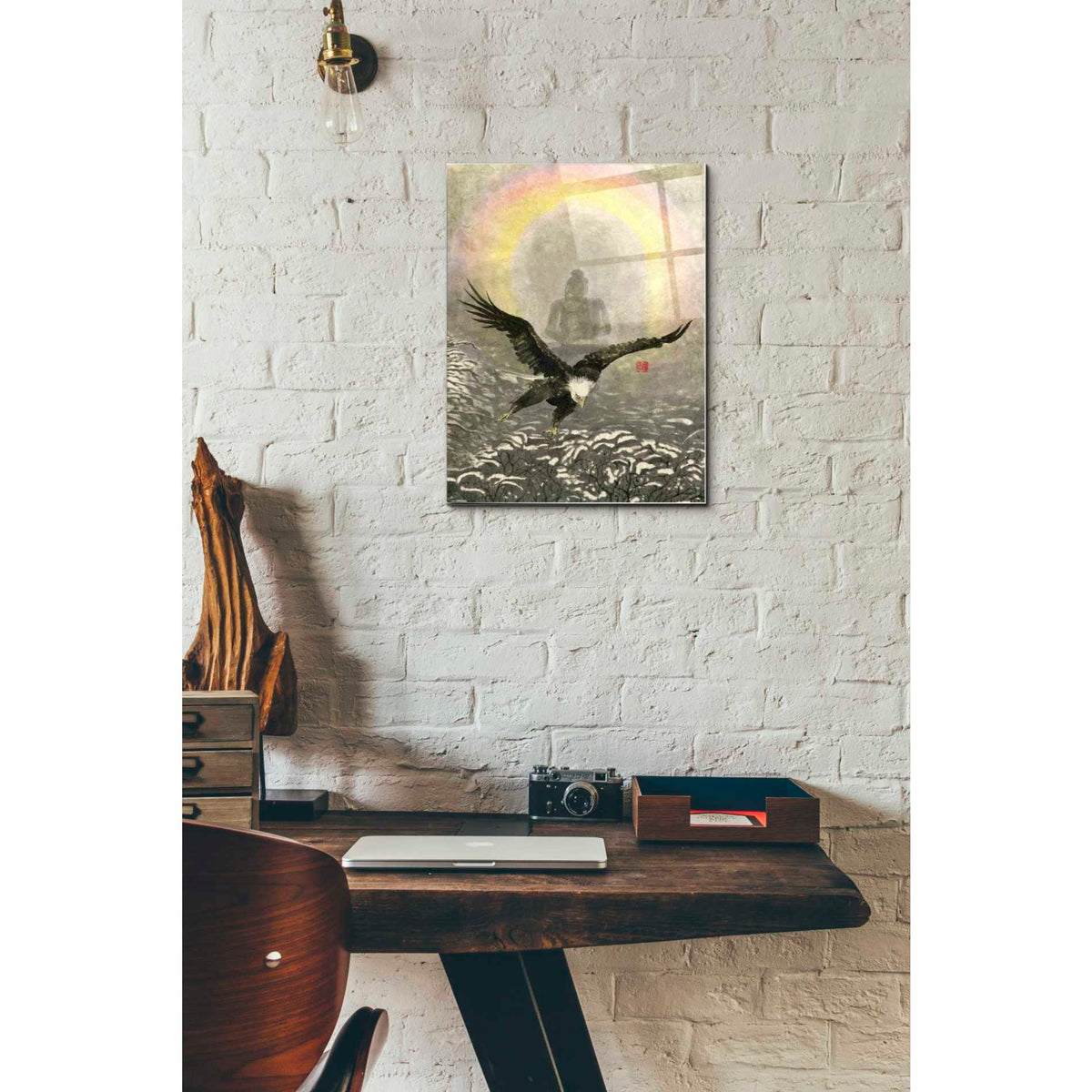 Epic Art 'Nirvana' by River Han, Acrylic Glass Wall Art,12x16