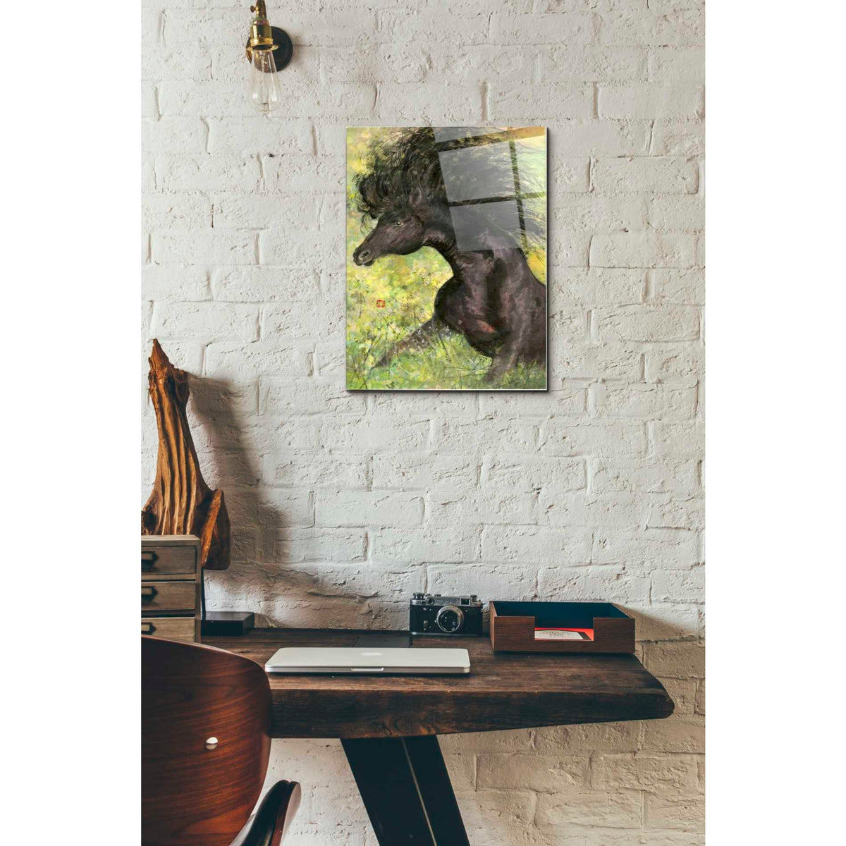Epic Art 'Spirit' by River Han, Acrylic Glass Wall Art,12x16