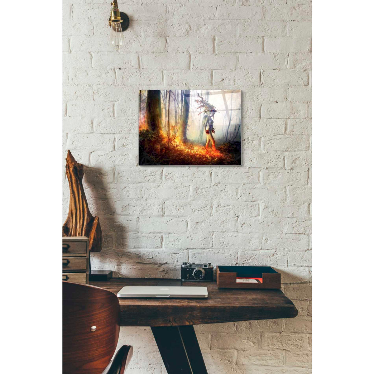 Epic Art 'Trust in Me' by Mario Sanchez Nevado, Acrylic Glass Wall Art,12x16